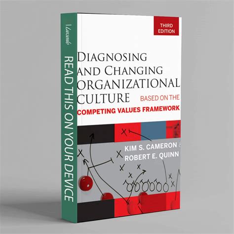 diagnosing and changing organizational culture based on the competing values framework Epub