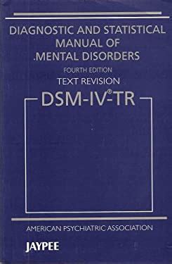 diagnostic statistical manual of mental disorders 4th edition Doc