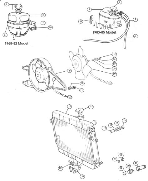 diagram 1969 cooling system fiat spider PDF