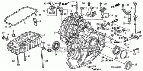 diagram of a 2004 honda automatic transmission Reader