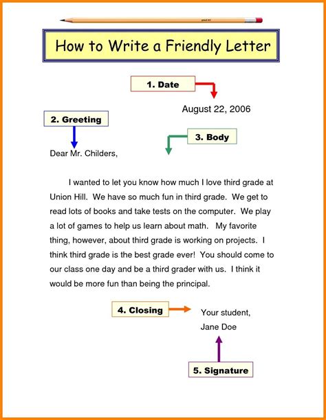 diagram of a friendly letter pdf Reader