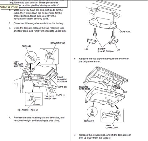 diagram of how to remove dashboard on honda pilot 2013 Epub