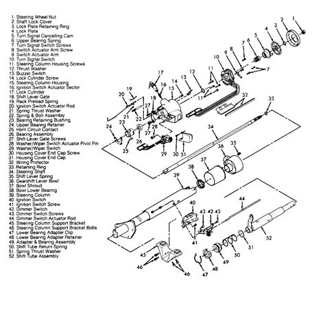 diagram of the steering column 92 chevy c1500 Kindle Editon