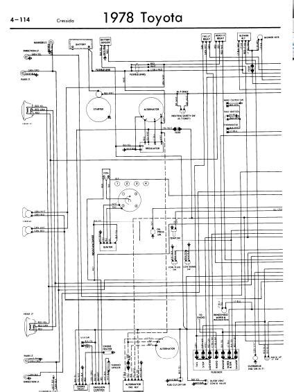 diagram wiring cressida mt 1986 Kindle Editon