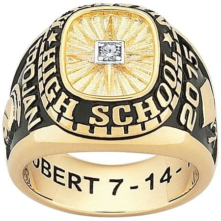 diamond class ring