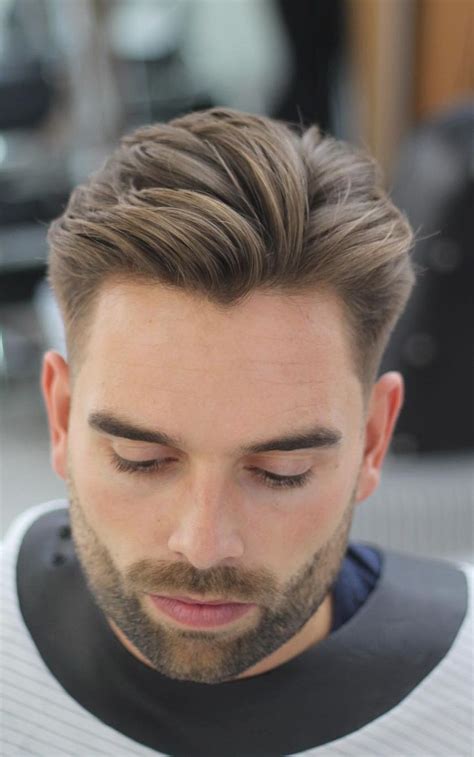 diamond face shape hairstyles male