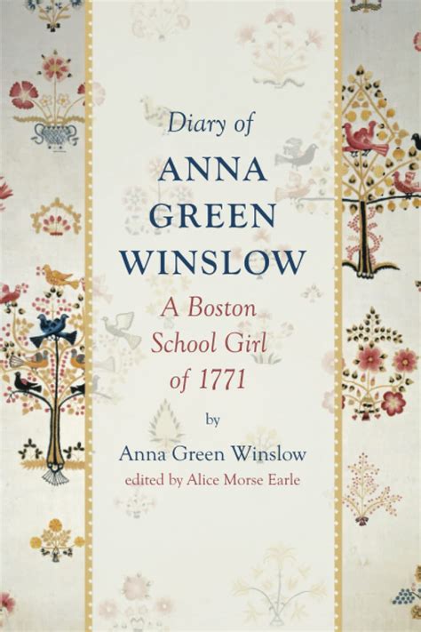 diary anna green winslow boston PDF