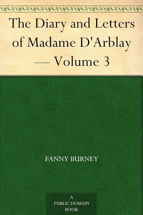 diary letters madam darblay iii ebook Kindle Editon