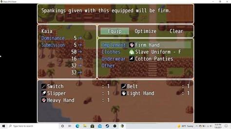 Diary Of A Slave Spanking Game Walkthrough