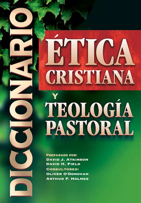 diccionario de etica cristiana y teologia pastoral hardback Epub