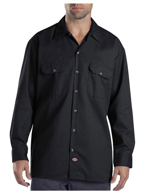 dickies button up work shirts