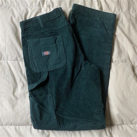 dickies corduroy double knee pants men