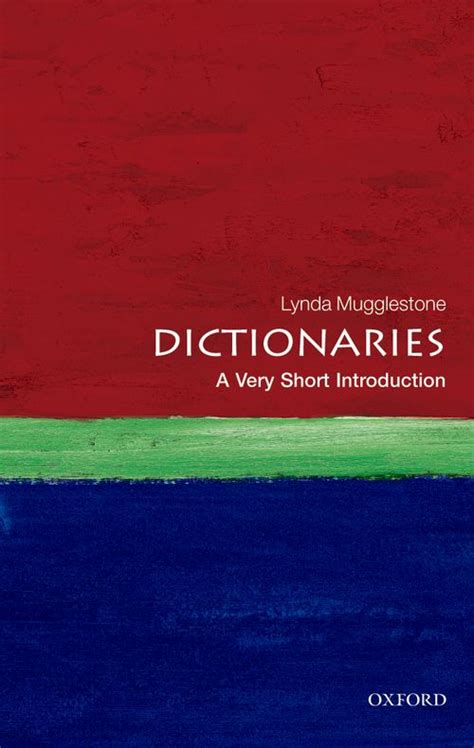 dictionaries a very short introduction Kindle Editon