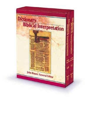 dictionary of biblical interpretation set of 2 Kindle Editon