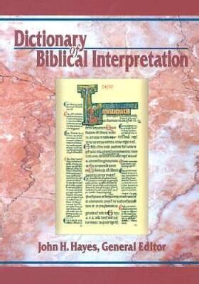 dictionary of biblical interpretation set of 2 Kindle Editon