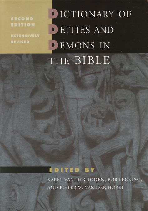 dictionary of deities and demons in the bible second edition PDF