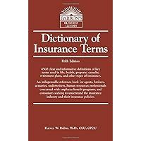 dictionary of insurance terms barrons business guides Kindle Editon