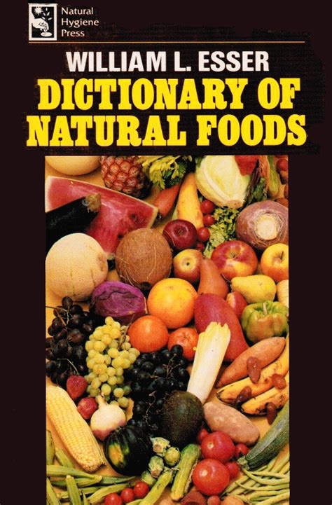 dictionary of natural foods PDF