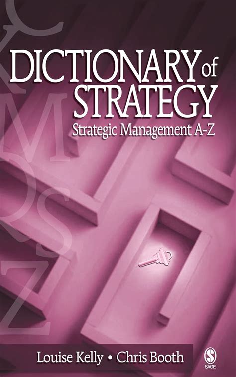 dictionary of strategy strategic management a z PDF