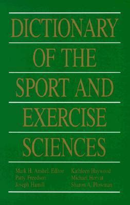 dictionary of the sport and exercise sciences PDF