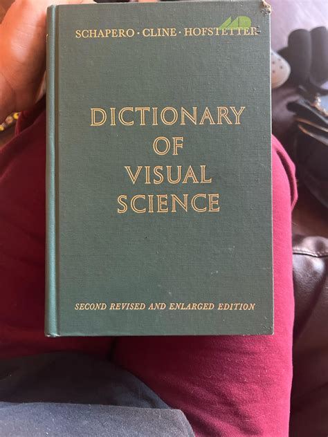 dictionary of visual science free Doc