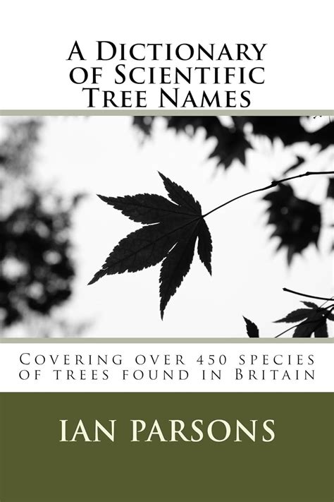 dictionary scientific tree names covering Epub