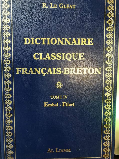dictionnaire classique francais breton PDF