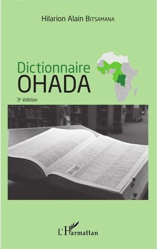 dictionnaire ohada bitsamana hilarion alain Reader