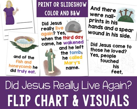 Did Jesus Really Live Again Flip Chart