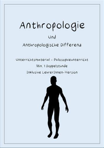 die anthropologische differenz die anthropologische differenz PDF