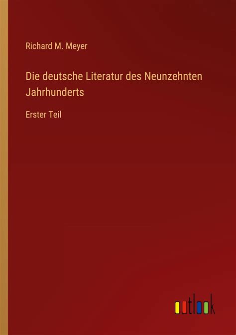 die deutsche literatur neunzehnten jahrhunderts Reader