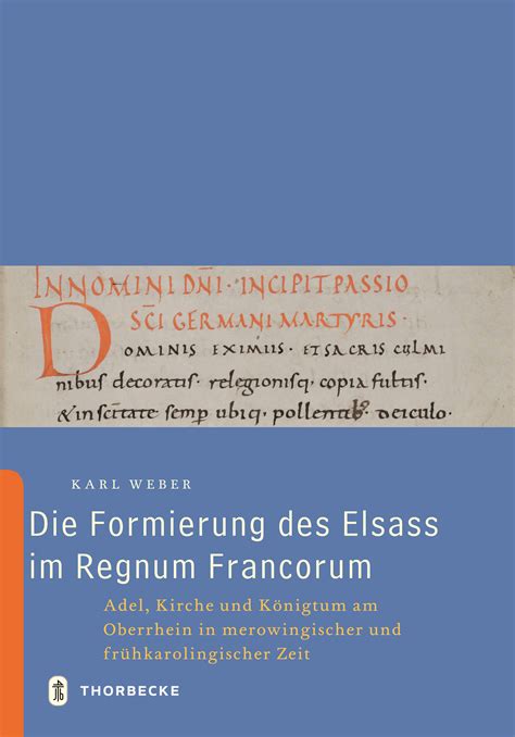 die formierung des elsass im regnum francorum Epub