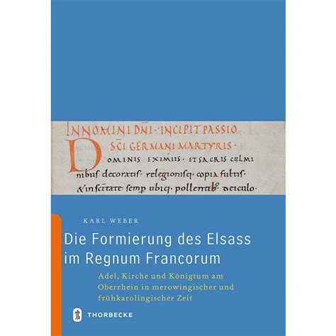 die formierung des elsass im regnum francorum Epub