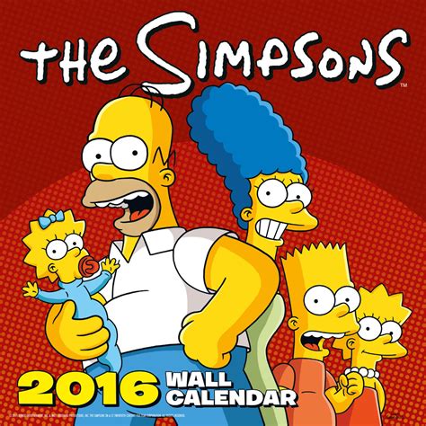 die simpsons wandkalender 2016 spasskalender Reader