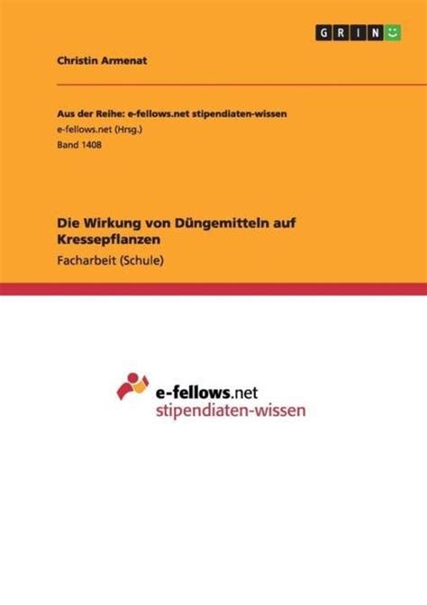 die wirkung von d ngemitteln kressepflanzen PDF