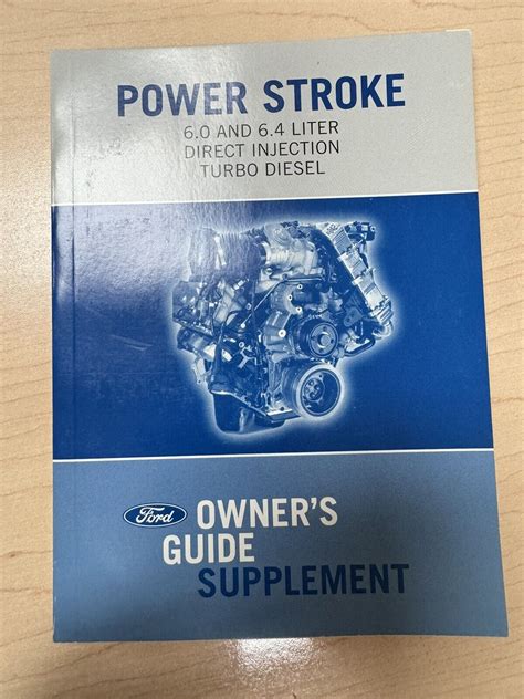 diesel engine owners manual PDF