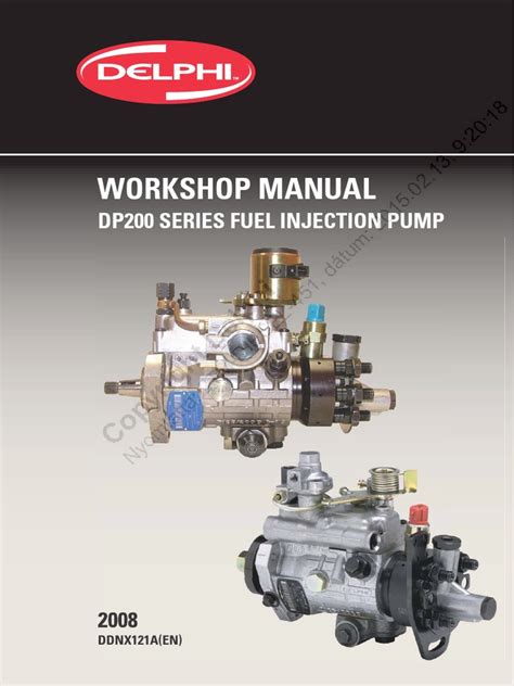 diesel injection pump repair manual Reader