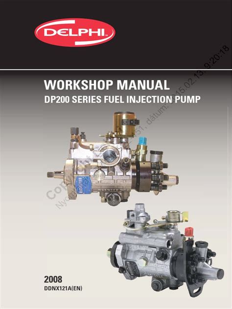 diesel injection pump repair manual Ebook Epub
