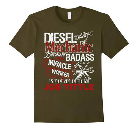 diesel mechanic tee shirts