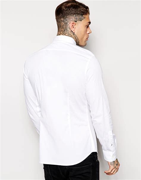 diesel white shirts