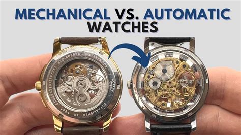 difference between manual and automatic watch Reader