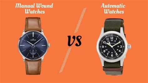 difference between manual wind and automatic watches Reader