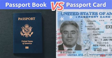 difference between passport book and card Kindle Editon