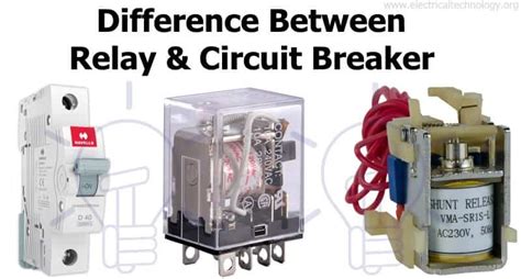 difference between relay and circuit breaker Epub