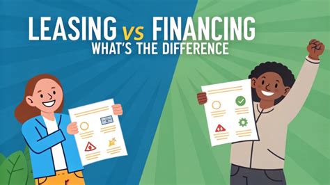 difference in leasing and financing