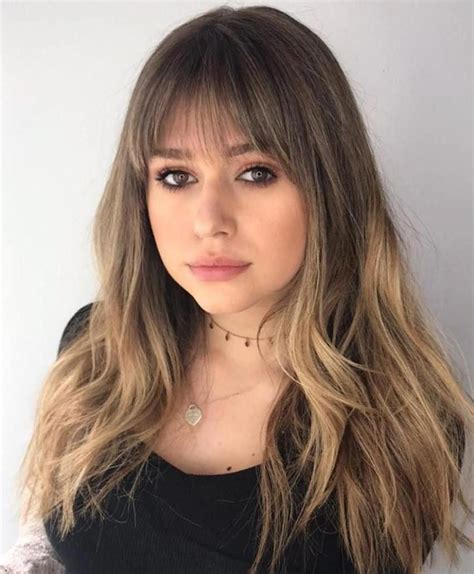 different types of bangs for round face