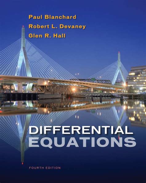 differential equations blanchard devaney hall 4th edition Epub