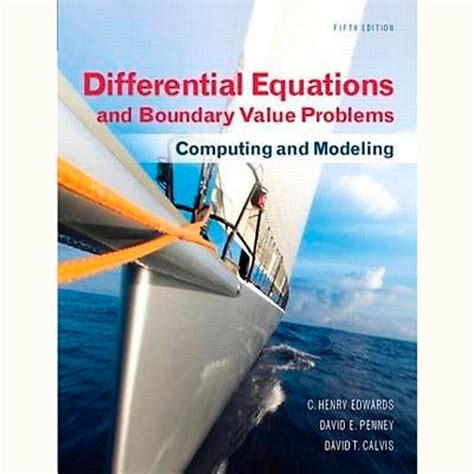 differential equations computing and modeling 5th edition edwards or penney or calvis differential equations PDF