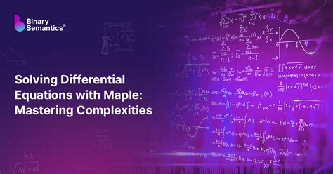 differential equations with maple Reader