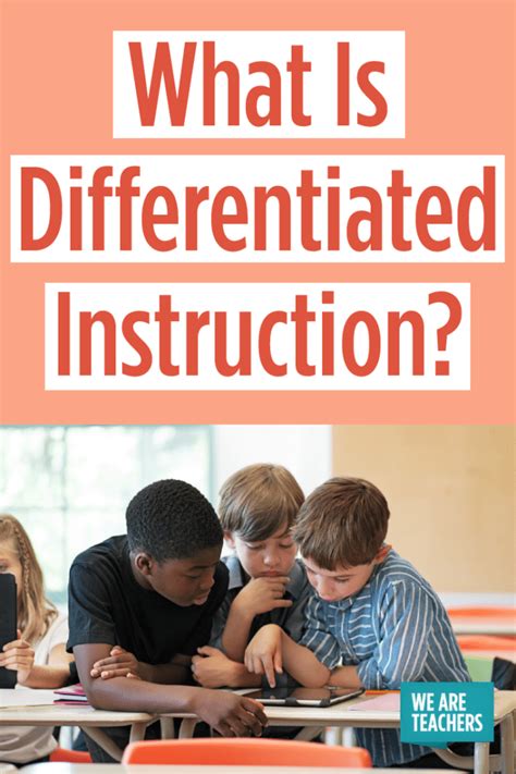 differentiating instruction in a whole group setting7–12 Reader